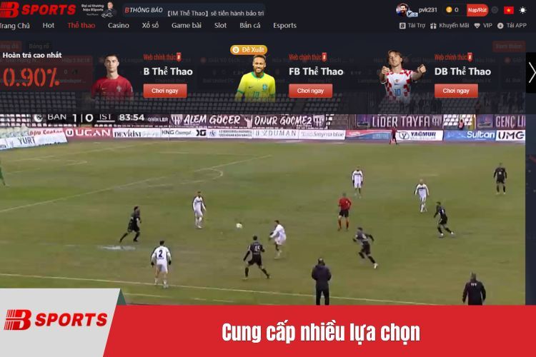 Cung cấp nhiều lựa chọn